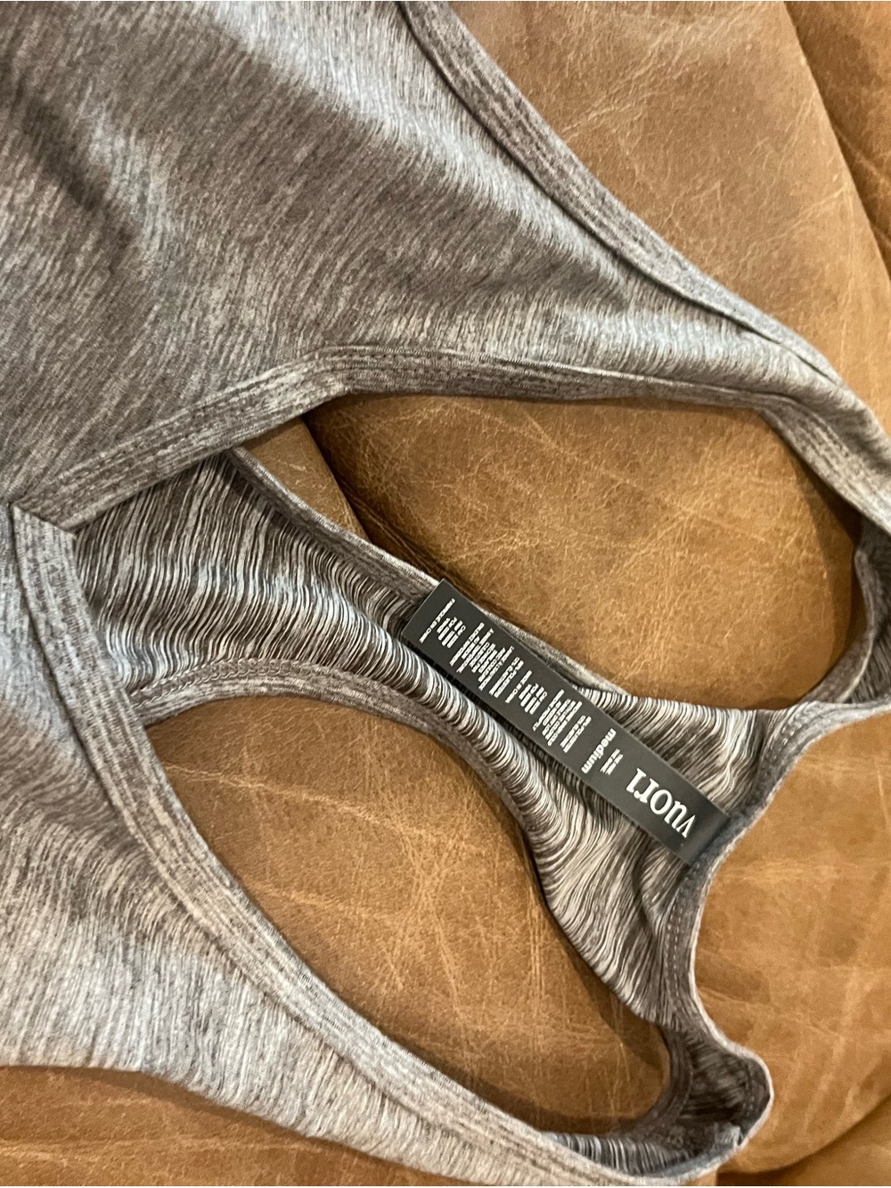 Vuori Gray Sleeveless Jogger Jumpsuit - Picture 4 of 5